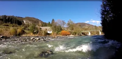 Le pont de l'arrivée